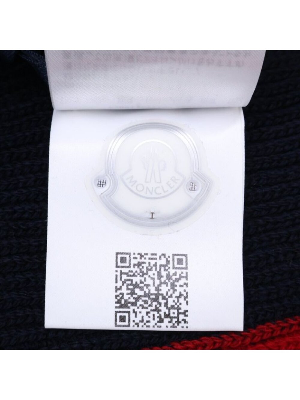 Moncler Sciarpa Wool Tricolor Scarf - Picture 8 of 9